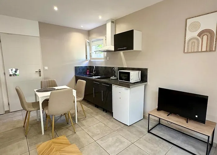 Apartamento T2 Climatisé à 10 Min Des Plages Perpinhã